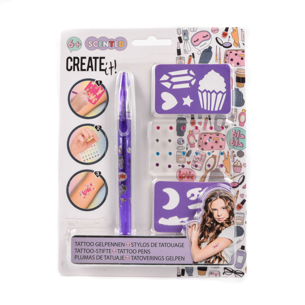Créez-le! Ensemble de tatouage de beauté