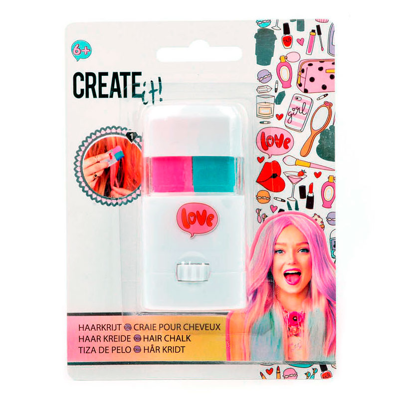Créez-le ! craie de beauté pour cheveux duocolor