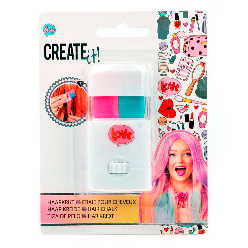 Créez-le ! craie de beauté pour cheveux duocolor