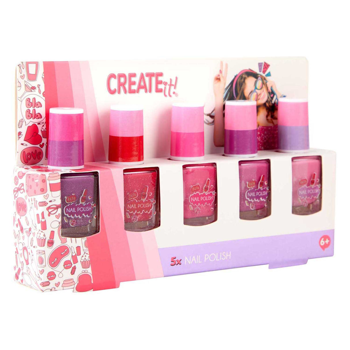 Créez-le ! vernis à ongles, 5 pcs.