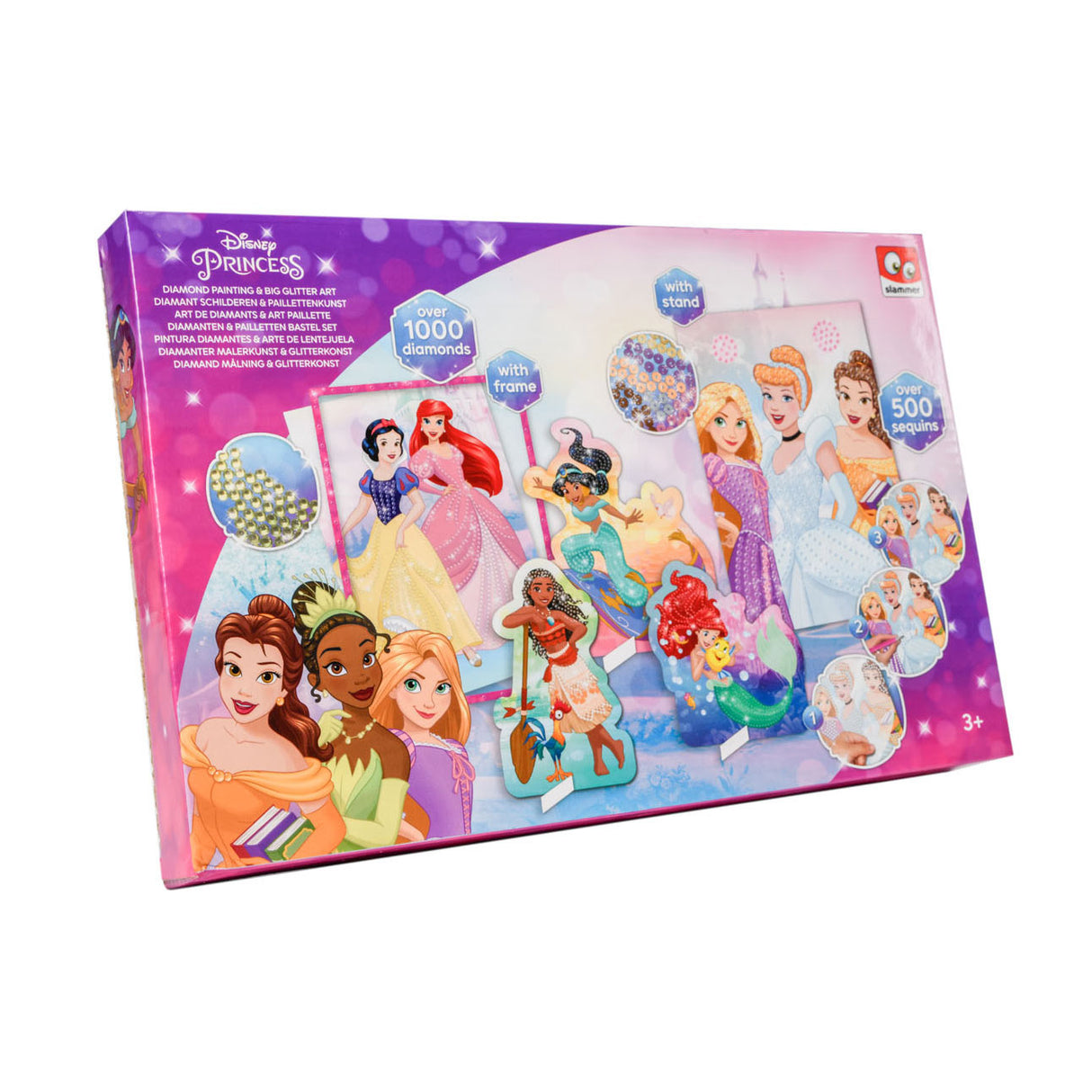 Canenco Princess Diamond Painting and paillettes art