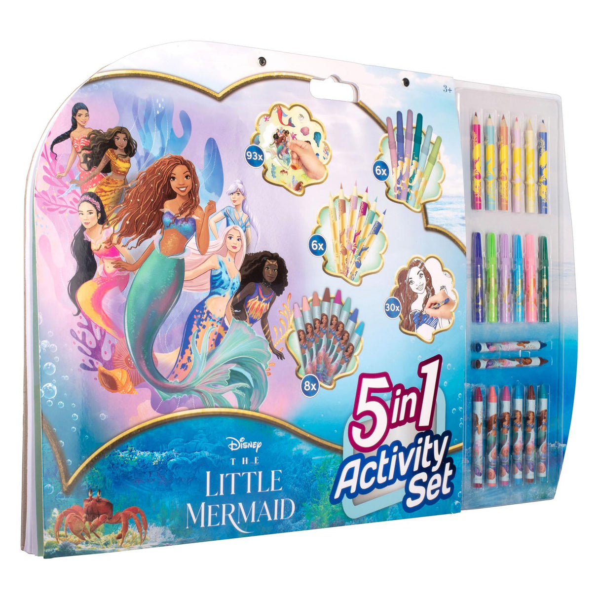 CANENCO LE LITTLE MERMAID 5IN1 COULEUR