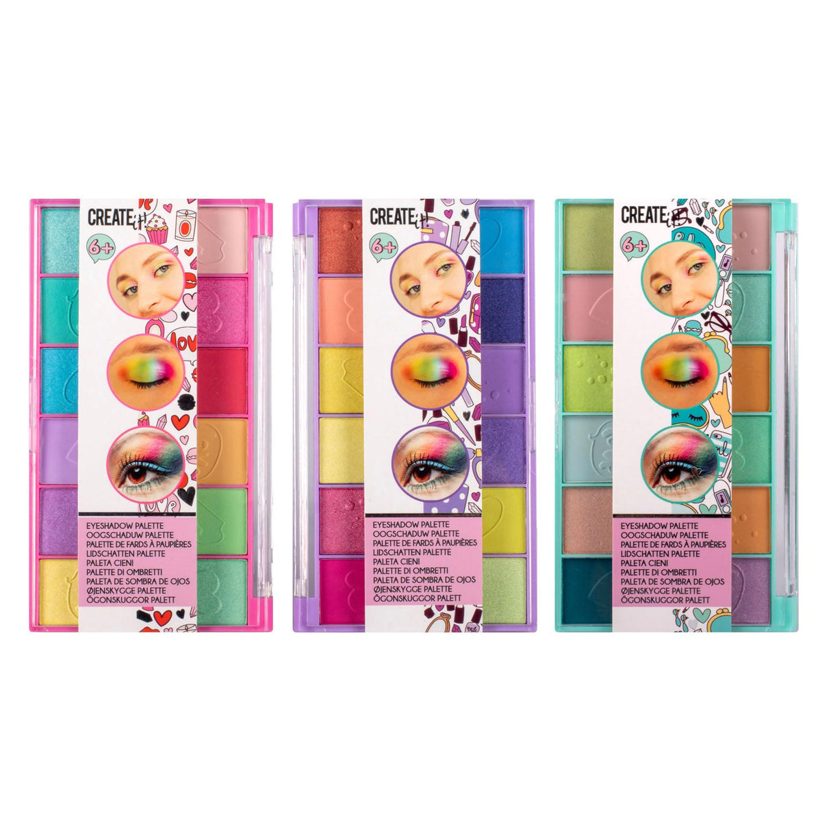 Créez-le ! palette de fards à paupières beauté, 12 couleurs !