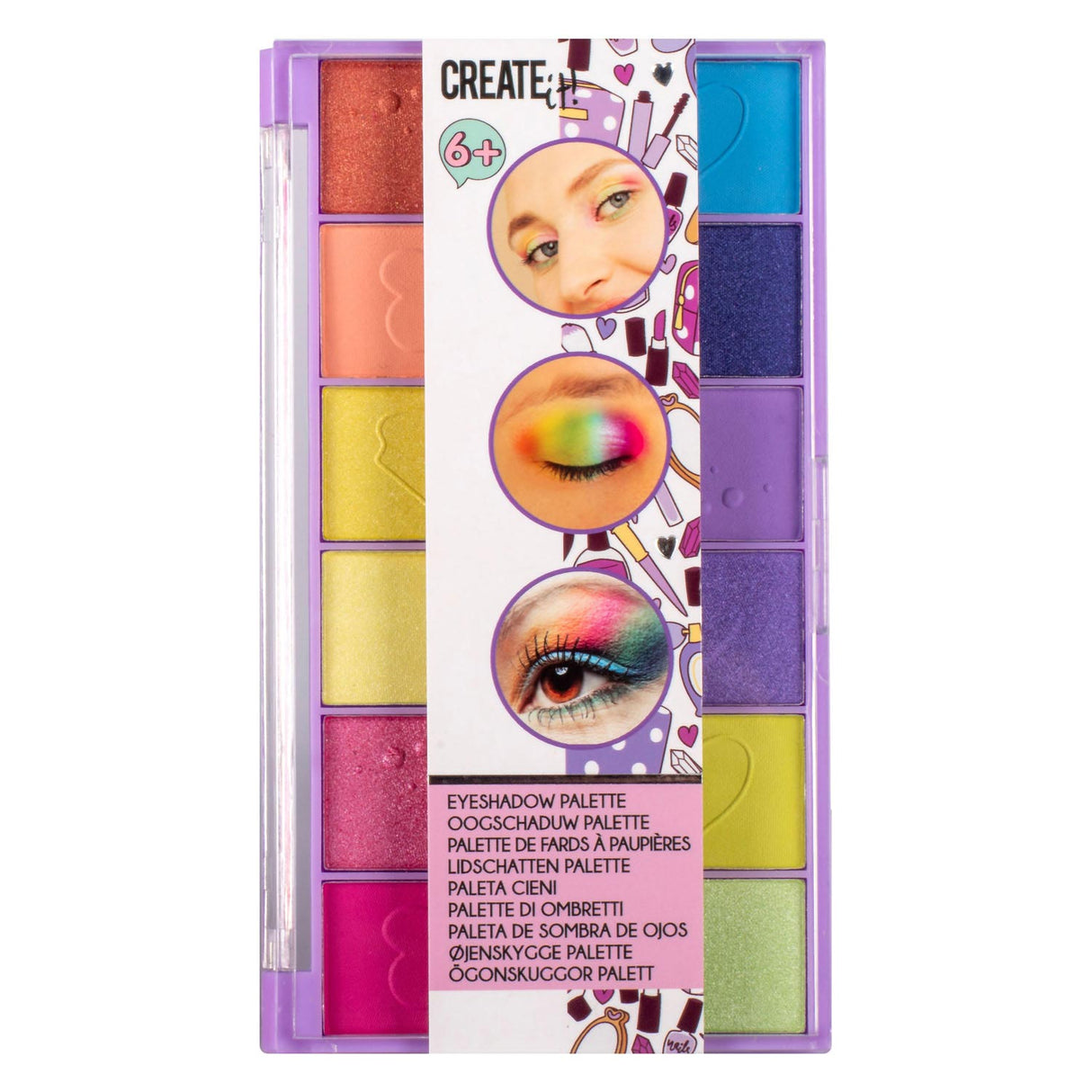 Créez-le ! palette de fards à paupières beauté, 12 couleurs !