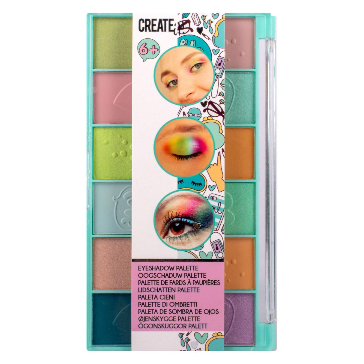 Créez-le ! palette de fards à paupières beauté, 12 couleurs !