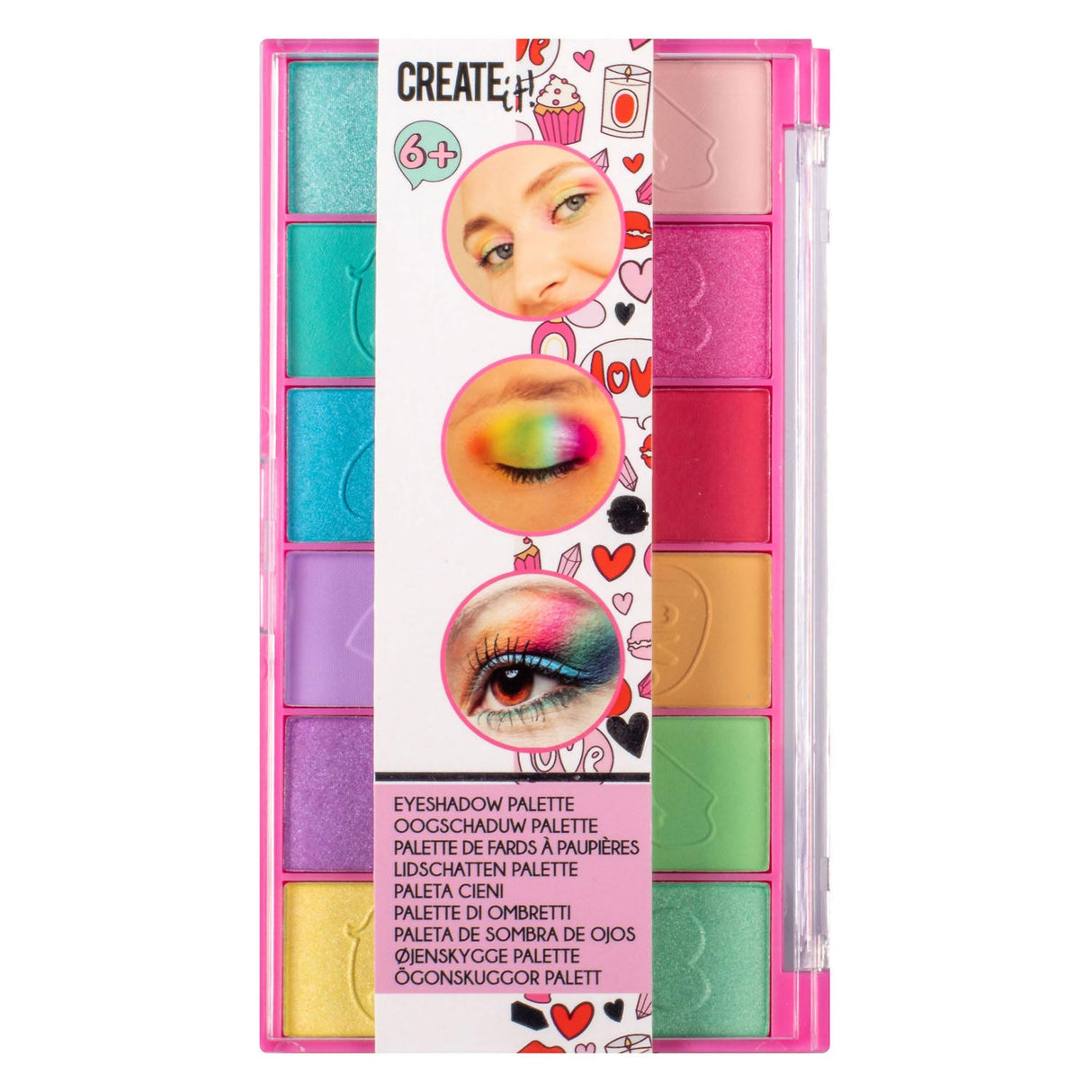 Créez-le ! palette de fards à paupières beauté, 12 couleurs !