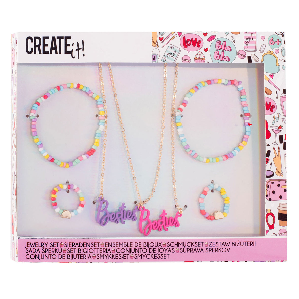 Créez-le ! ensemble de bijoux de beauté beauté
