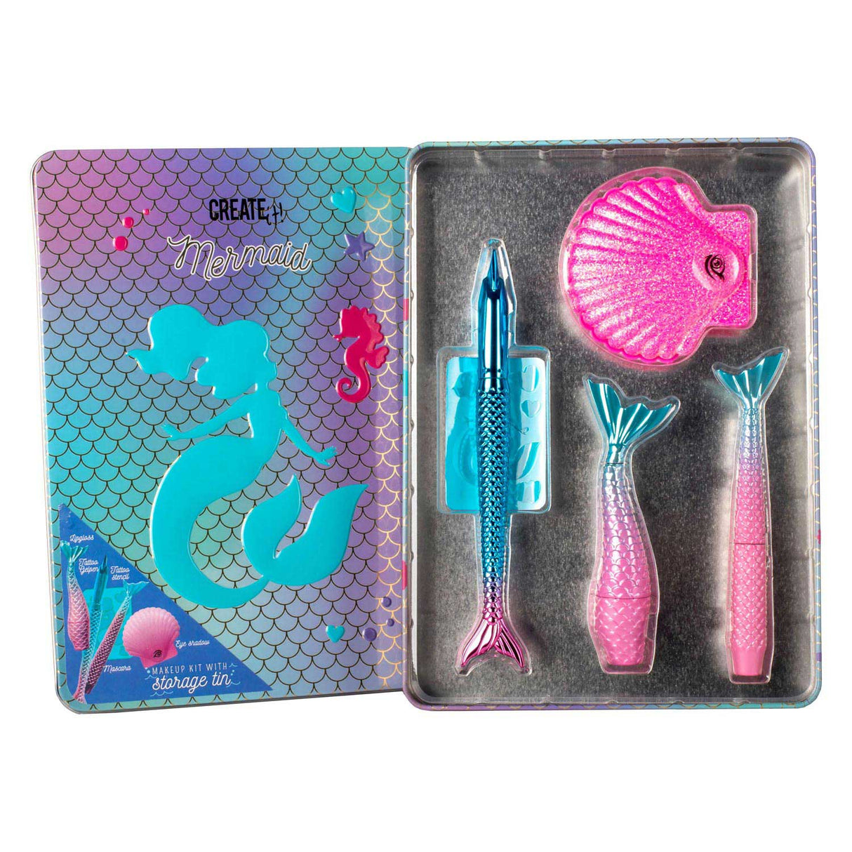 Canenco Créez-le! Ensemble de maquillage sirène