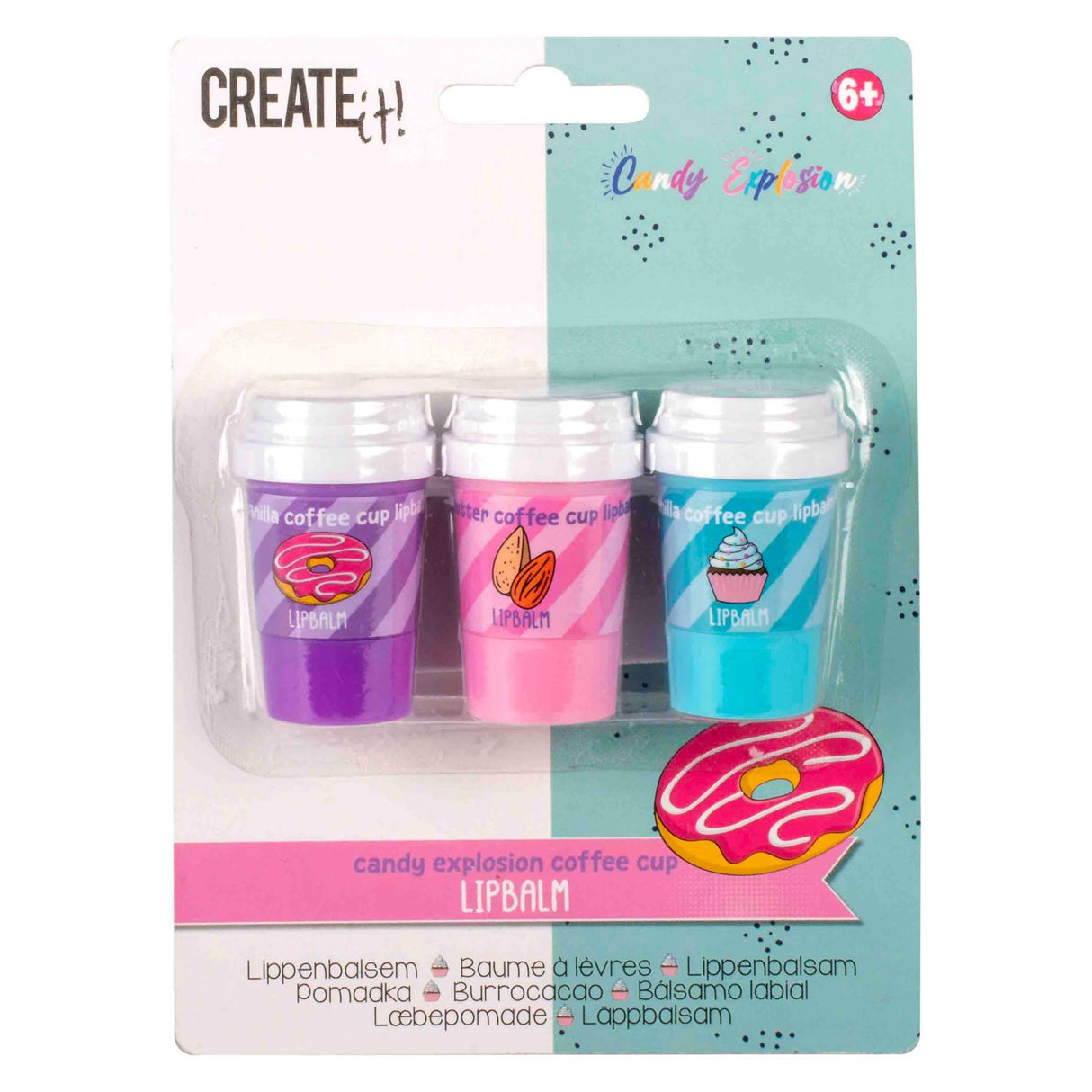 Créez-le! Baume à lèvres d'explosion de bonbons, 3e.