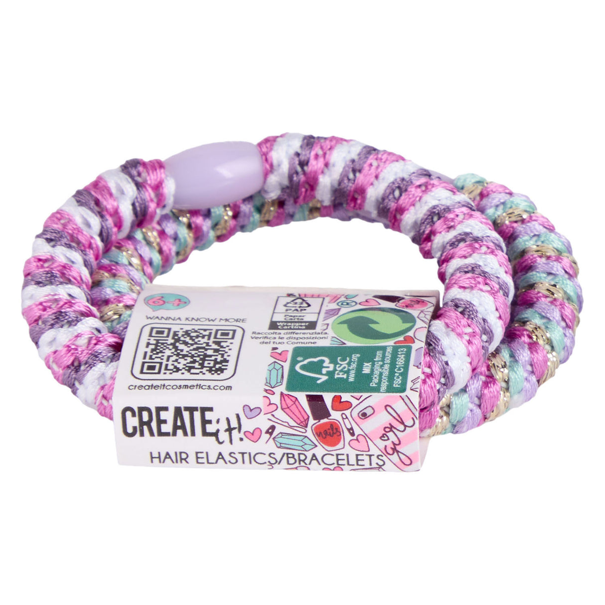 Créez-le ! élastique pour cheveux, 3 pcs.