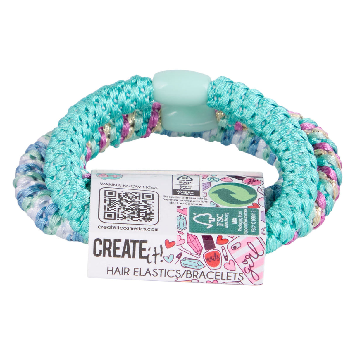 Créez-le ! élastique pour cheveux, 3 pcs.