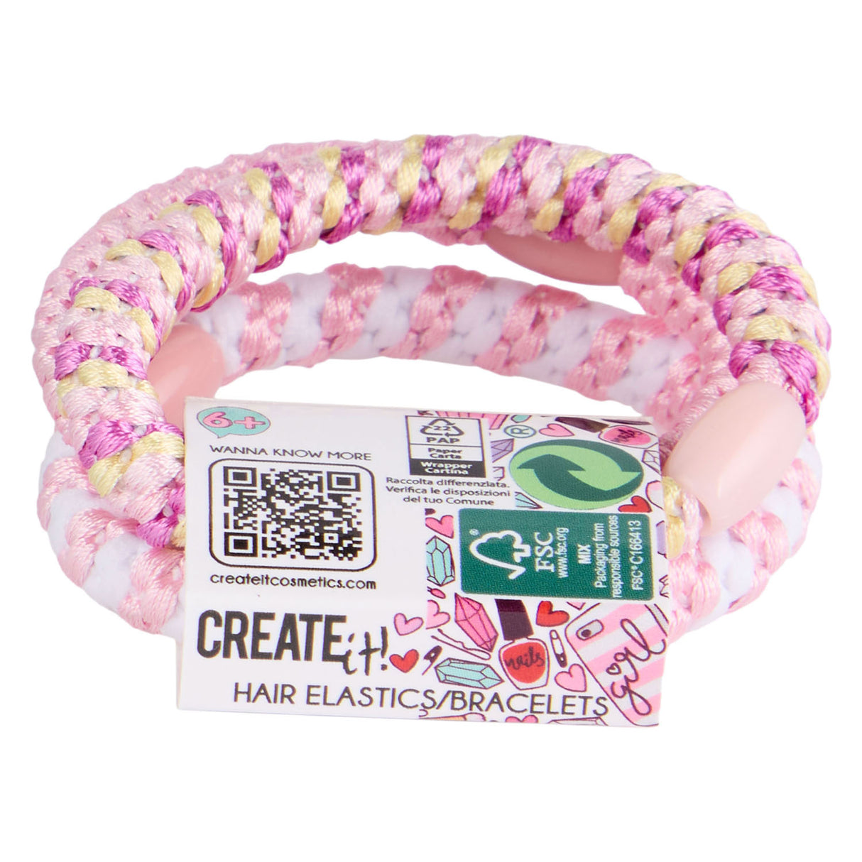Créez-le ! élastique pour cheveux, 3 pcs.