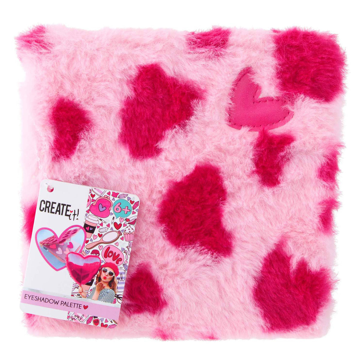 Créez-le ! livret de fard à paupières coeur moelleux | 6 pièces
