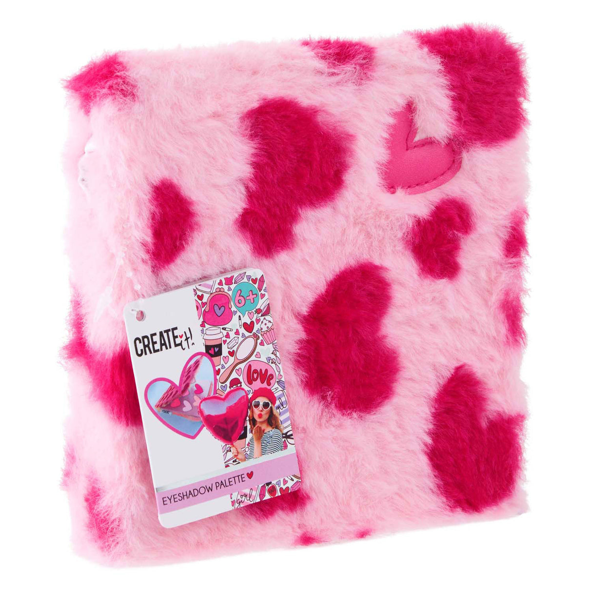 Créez-le ! livret de fard à paupières coeur moelleux | 6 pièces