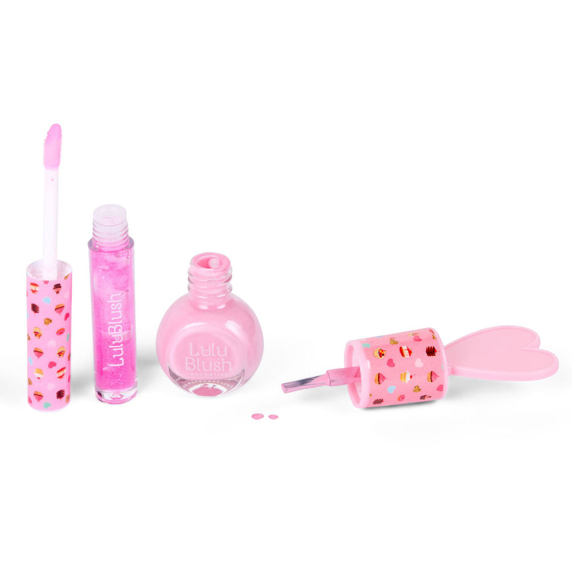Canenco lulu blush maquillage chariot à paillettes