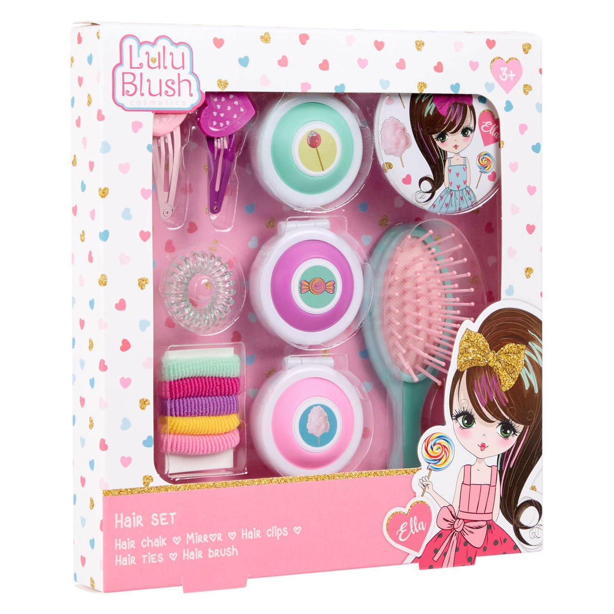 Ensemble d'accessoires pour cheveux Canenco Lulu Blush