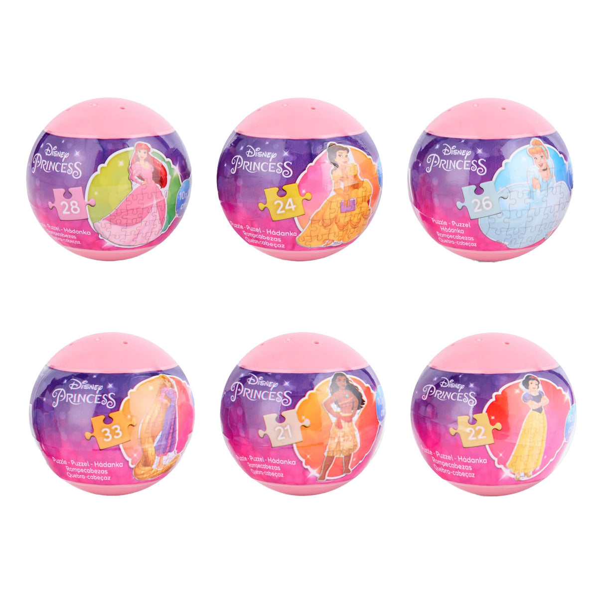 Canenco balle puzzle princesse Disney