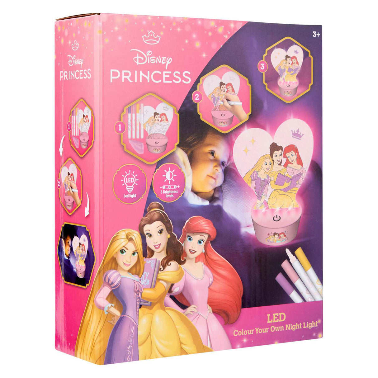 Canenco Disney Princess fabrique votre propre veilleuse LED