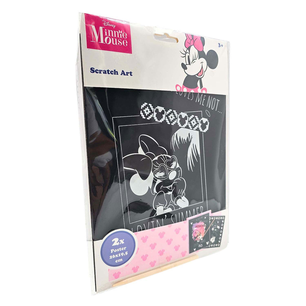 Canenco Minnie Mouse Scratch Art