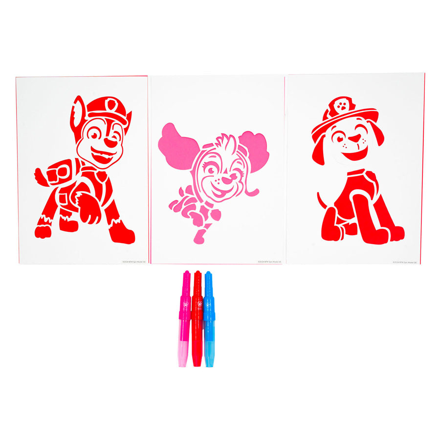 Stylo spray Canenco Paw Patrol dans une enveloppe A4 | 6 pièces