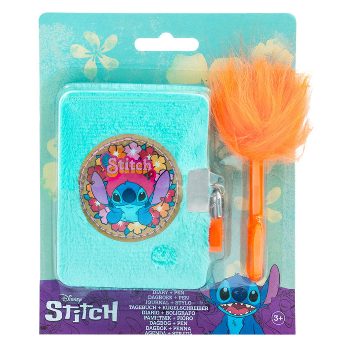 Journal en peluche au point Canenco avec stylo pelucheux