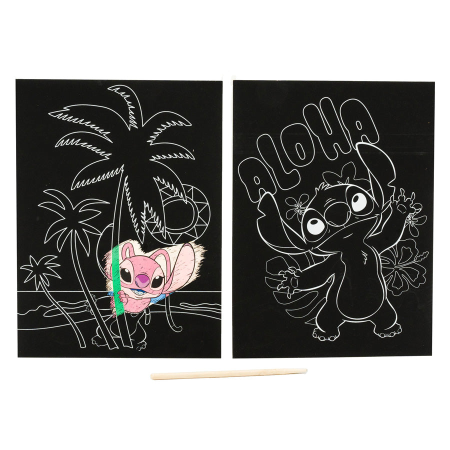 Art à gratter au point Canenco 26x19,5cm 2 pièces | 6 pièces