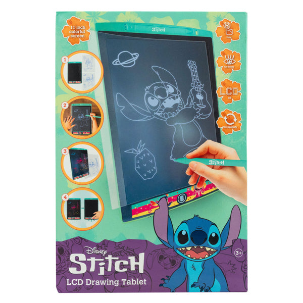 Planche à dessin LCD Canenco Stitch avec stylo