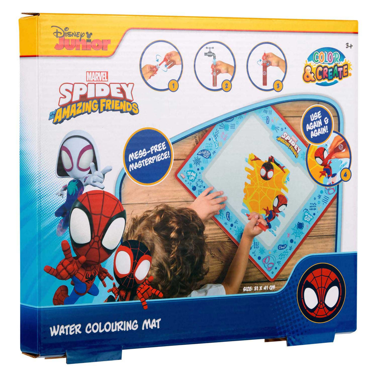 Tapis d'aquarelle Canenco Spidey