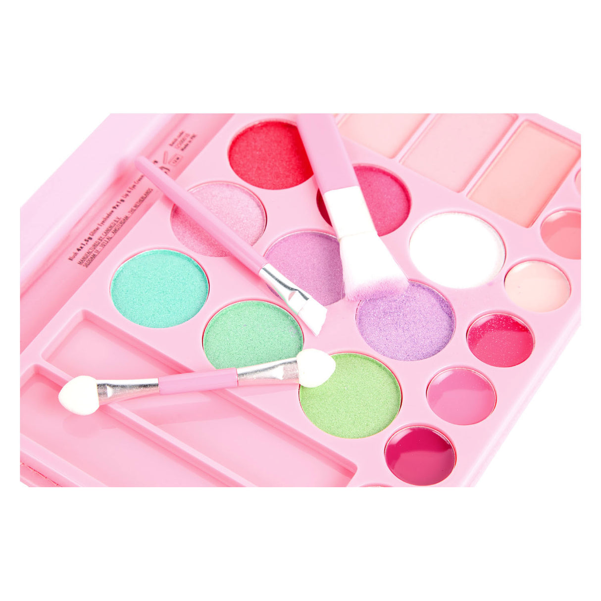 Créez-le ! livre de maquillage fermeture magnétique cerise | 6 pièces