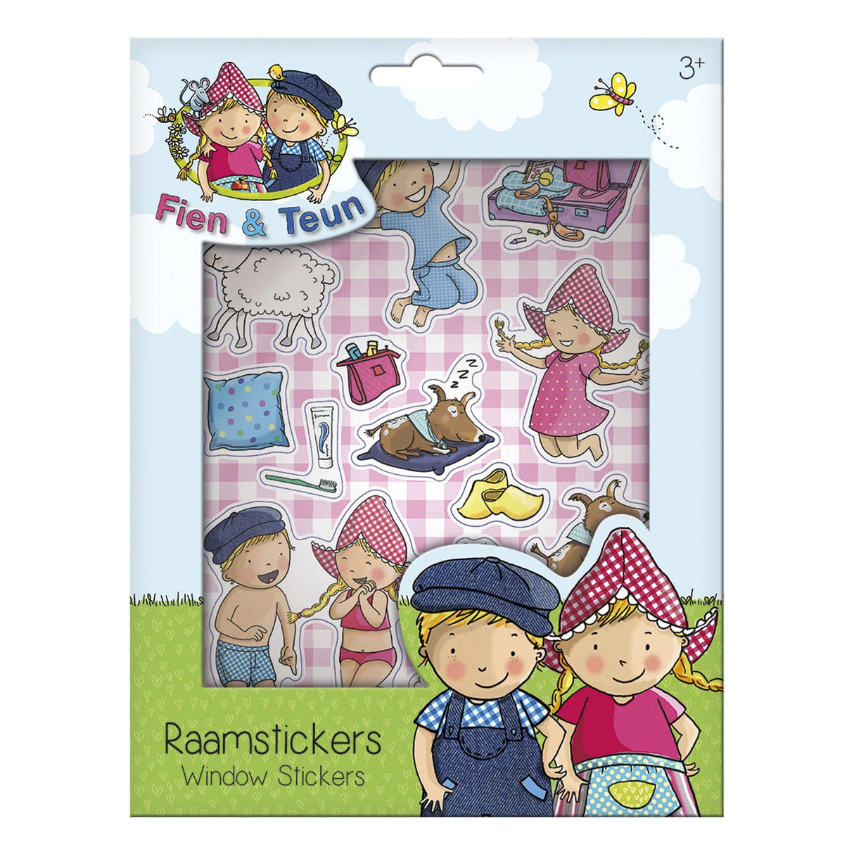 Bambolino jouets fien teun autocollants de fenêtre