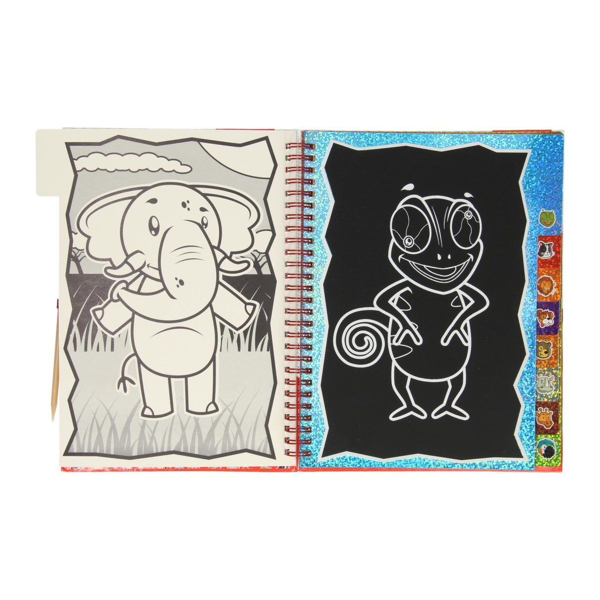 Lobbes Scratch et bricolage Animaux