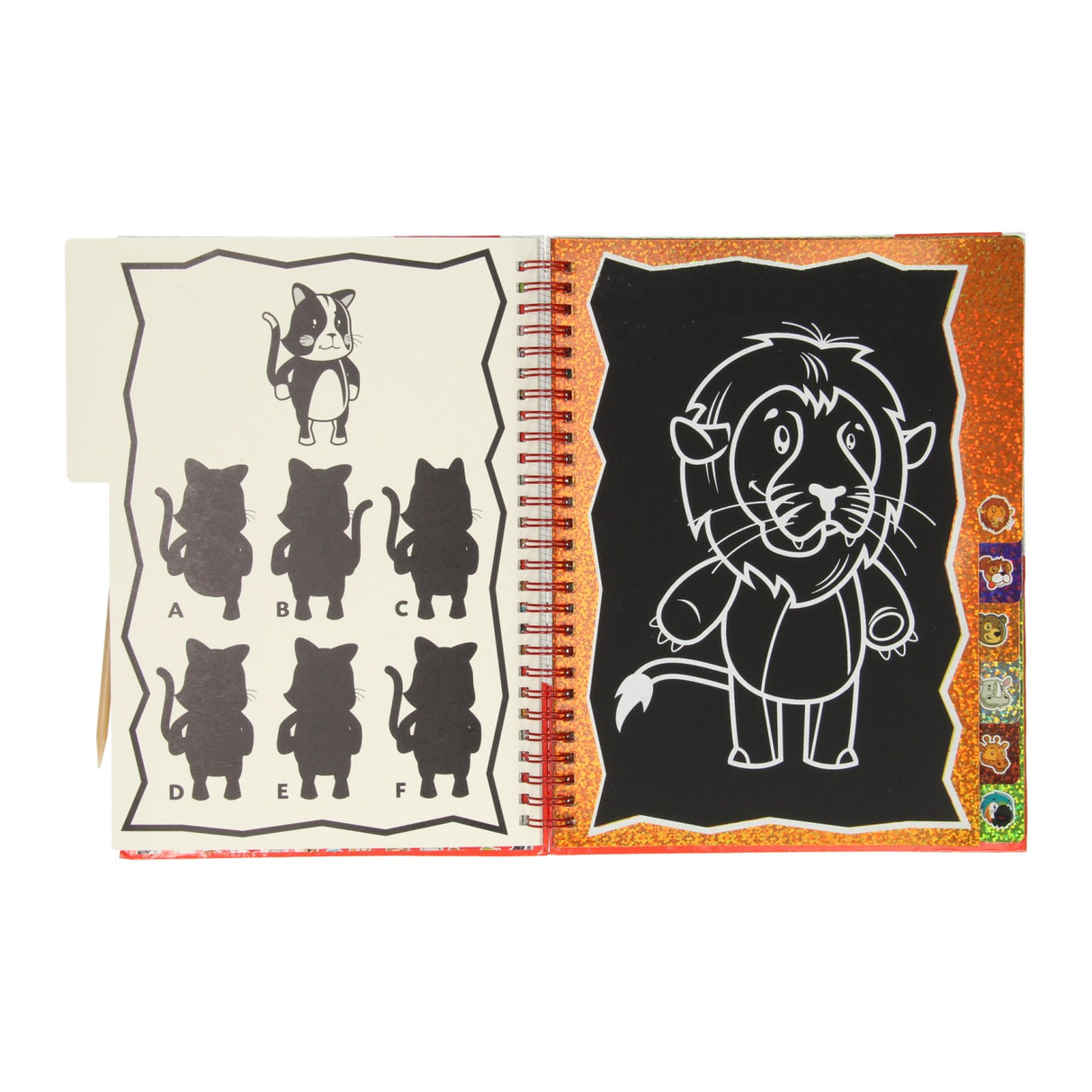 Lobbes Scratch et bricolage Animaux