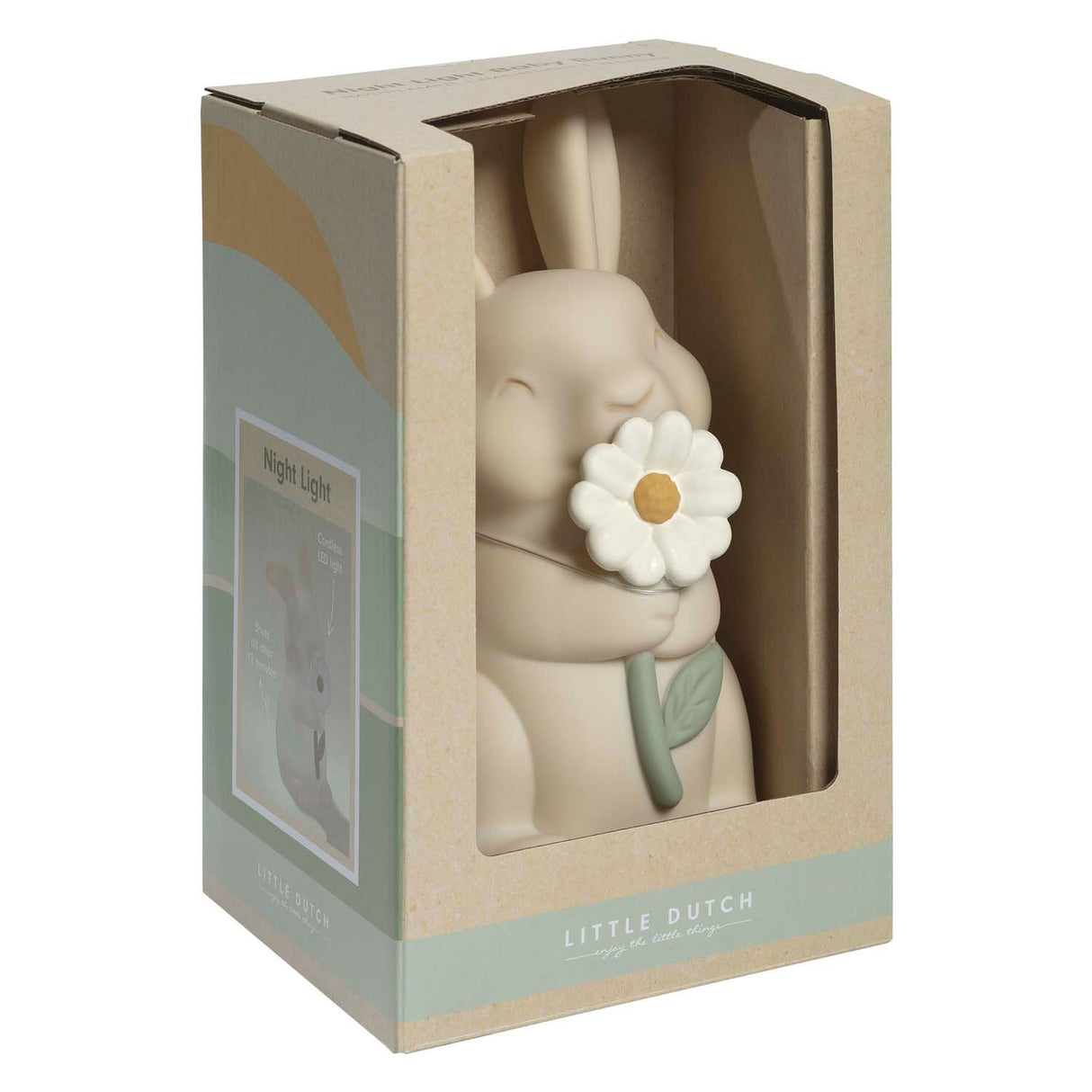 Petite lampe de nuit hollandaise lapin