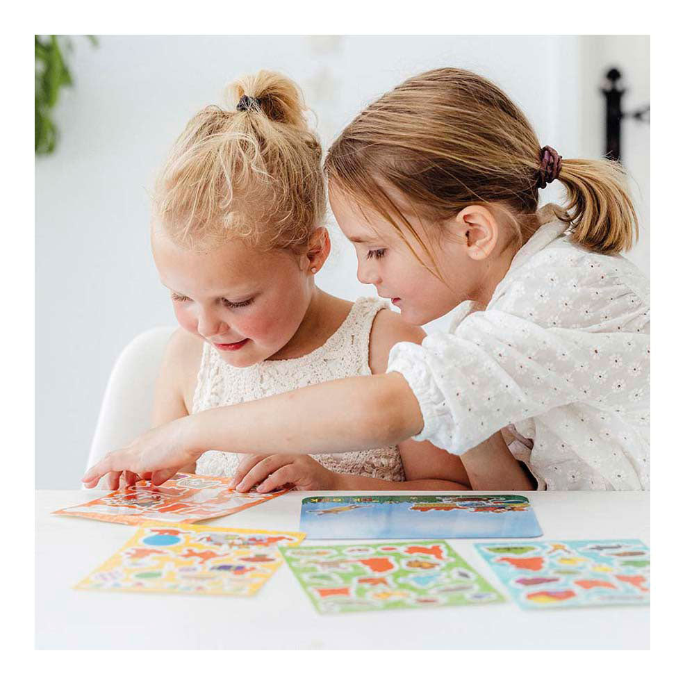 Bambolino jouets dikkie dik autocollants de fenêtre, 45 pcs.