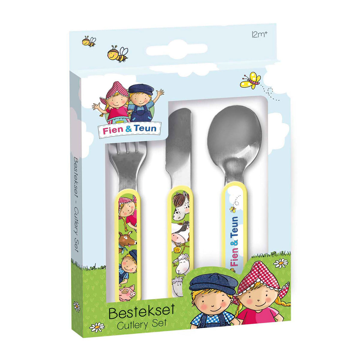 Bambolino toys fien teun ensemble de couverts, 3 pièces.