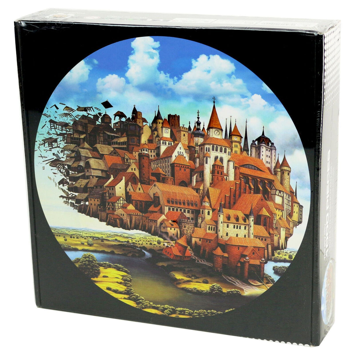 Puzzle d'introduction rond - ville céleste - 1000 pièces