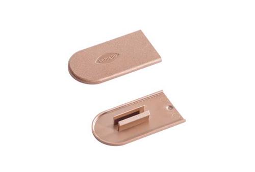 Caches Lamello armoireo ral1011 (100 pcs)