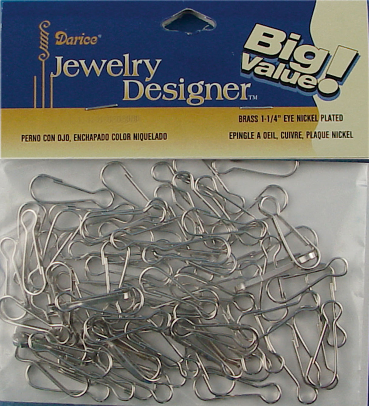 Darice • crochets 23mm argent