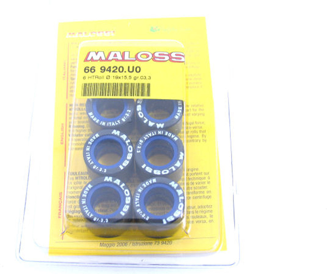 Ensemble malossi varorol 19x15,5 3,7 grammes