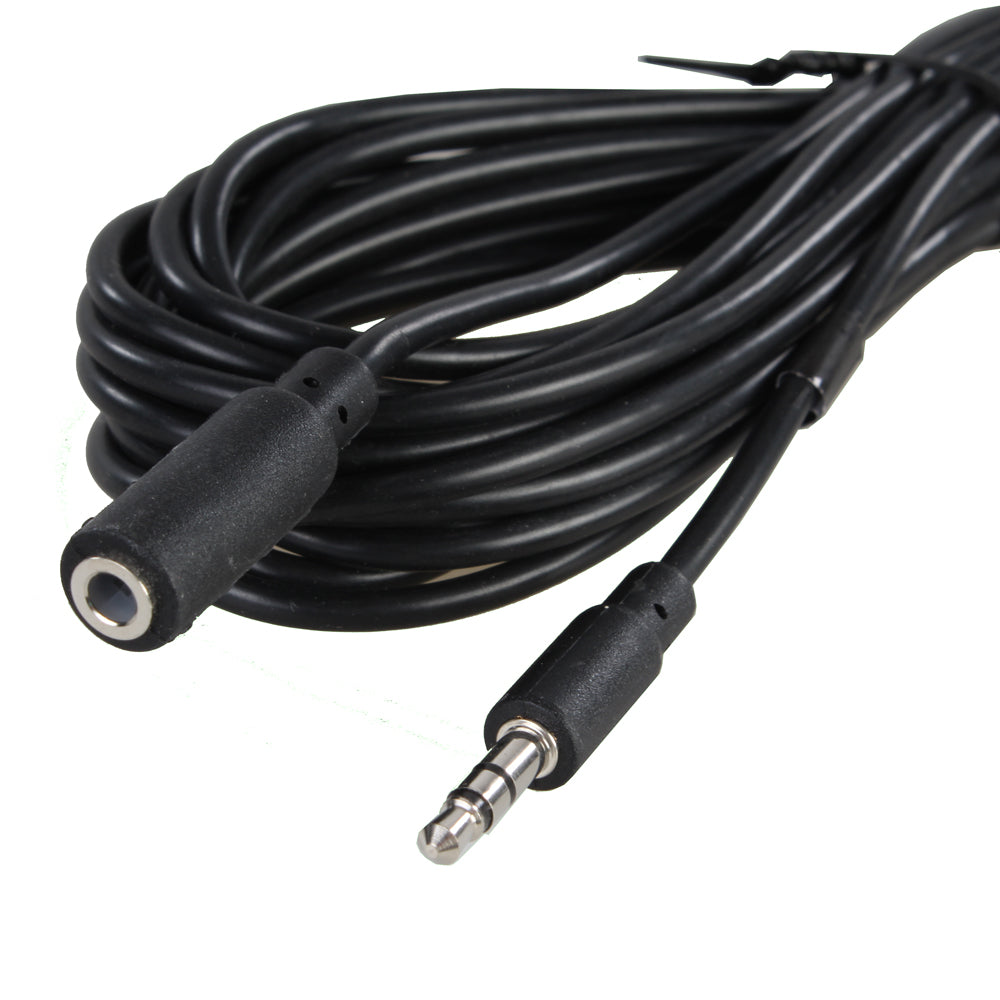 Benel câble d'extension audio stéréo 3,5 mm mâle - 3,5 mm femelle 5m