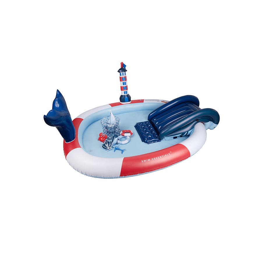 Rayures océaniques | piscine de jeu multicolore