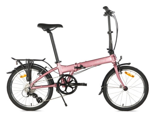 Vélo pliant dahon 20 mariner d8 mauve rose métallisé