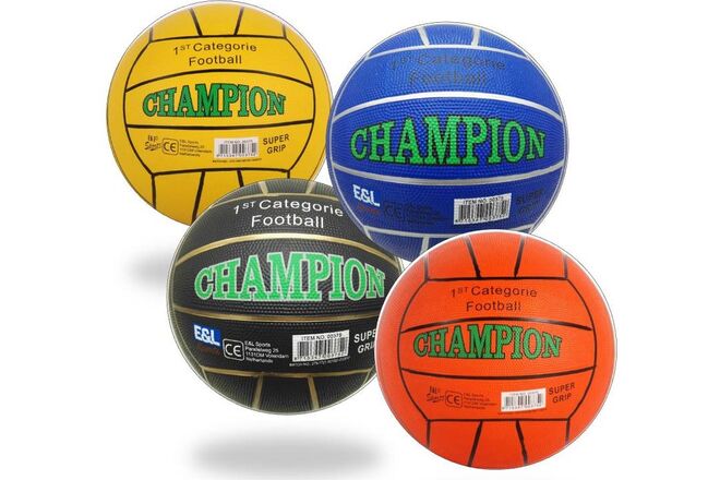 Caoutchouc de football de rue E l sports - champion jaune