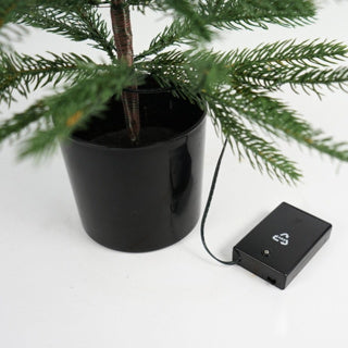 Sapin de Noël avec LED 60 cm