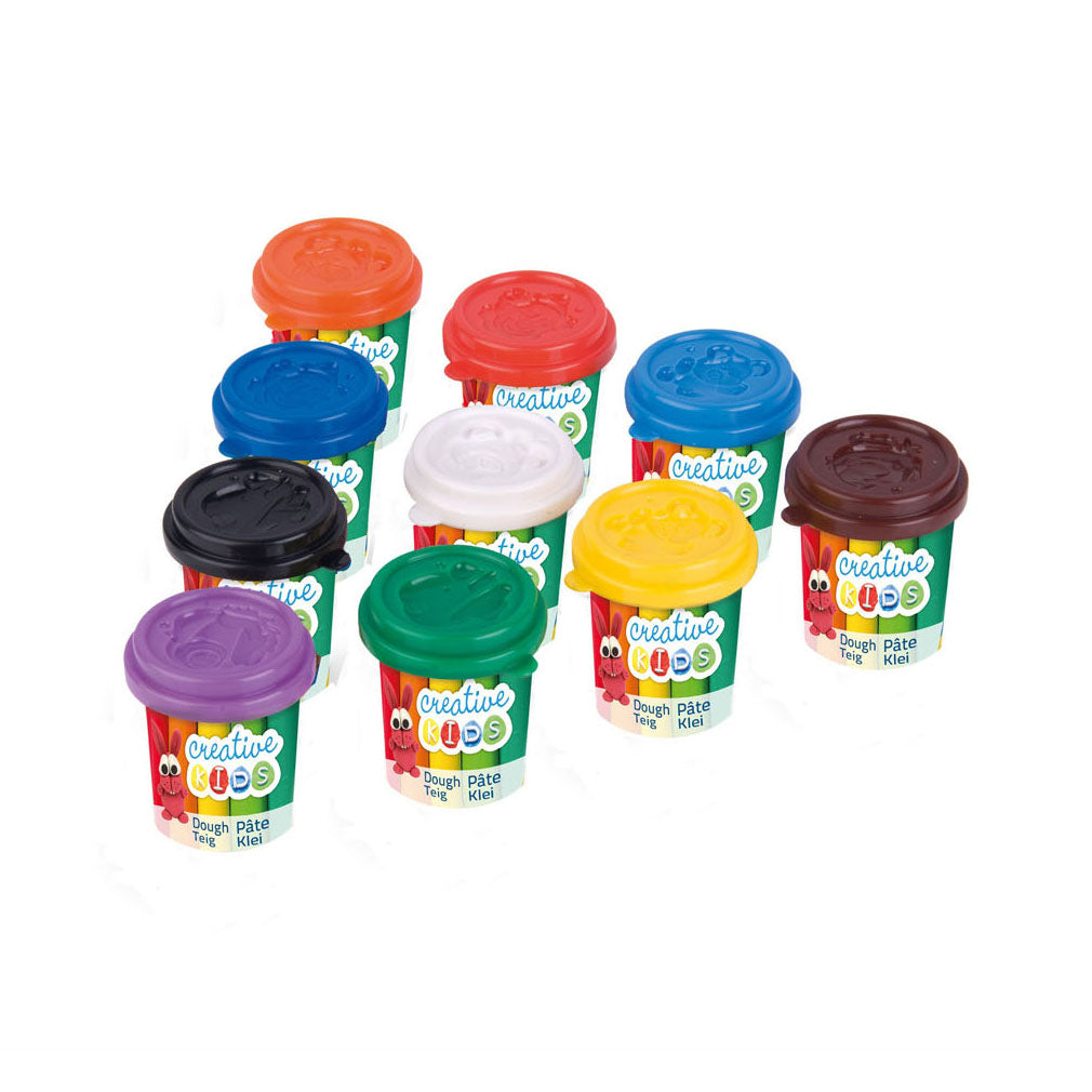 Set d'argile - 10 couleurs d'argile - 22 pcs.