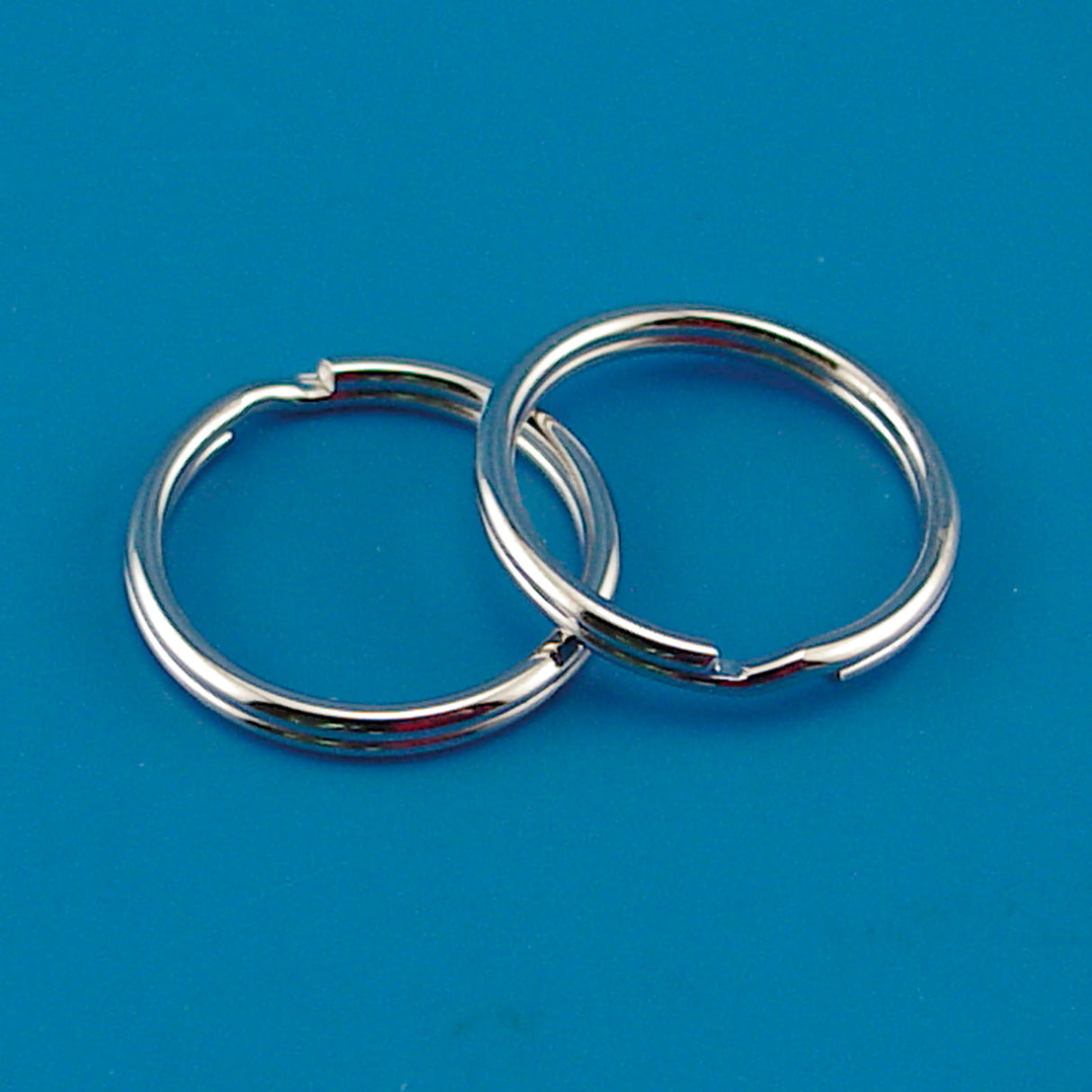 Vaessen creative • bague brisée en acier 25mm 10pcs argent