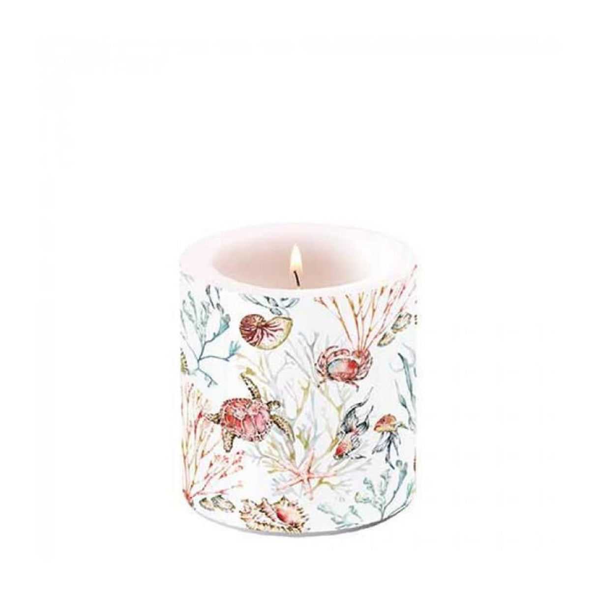 Bougie d'ambiance petits animaux marins