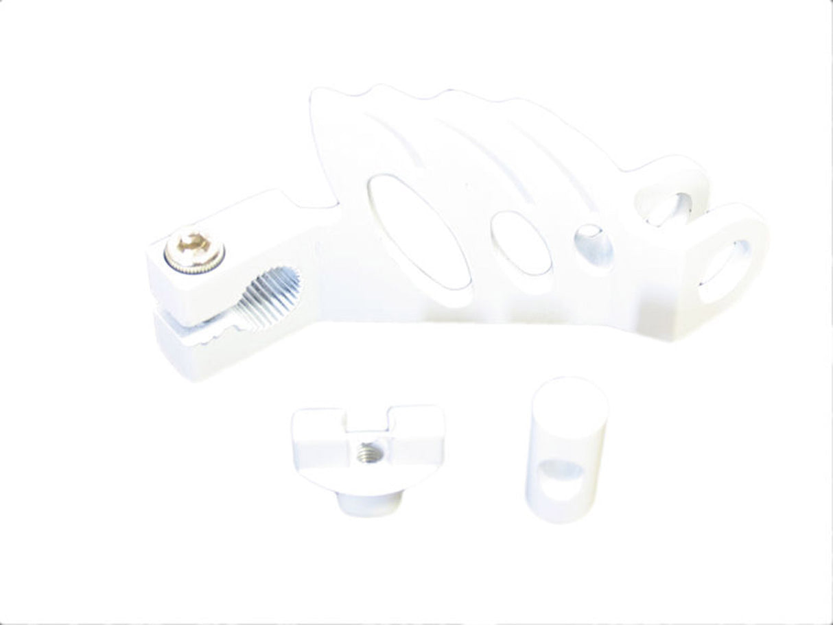 Clé de frein à bord Scooter universel derrière l'aile blanche
