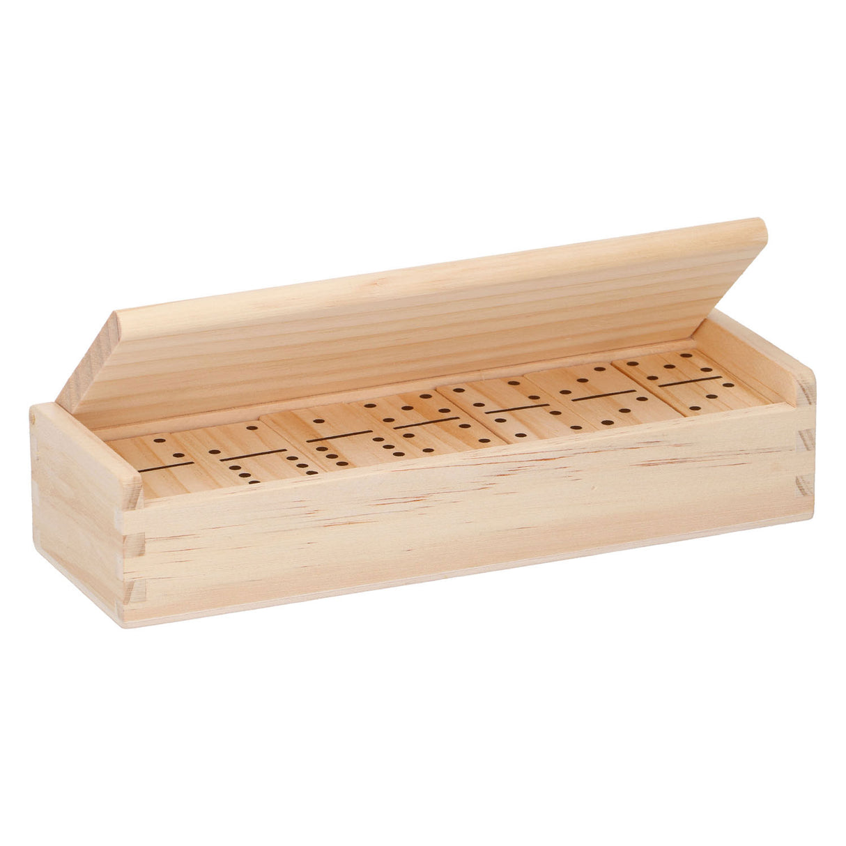 Eddy Toys Domino en bois naturel