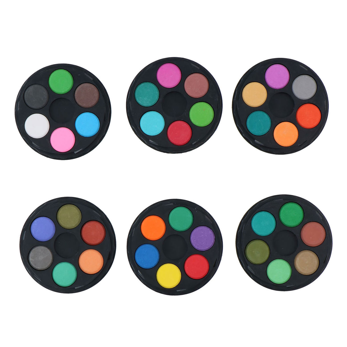 Set d'aquarelle rond, 36 pcs.